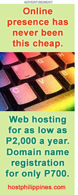 Web Host Philippines (www.hostphilippines.com)