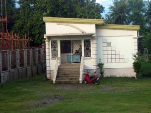 The DXDS station compound in Digos. (davaotoday.com photo by Germelina Lacorte)