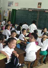 Pupils in a Davao public school. (davaotoday.com photo by Barry Ohaylkan)