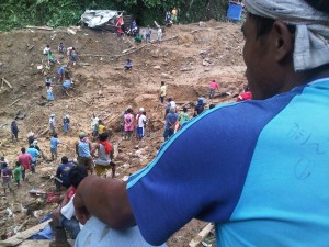 Pantukan landslide victim family member