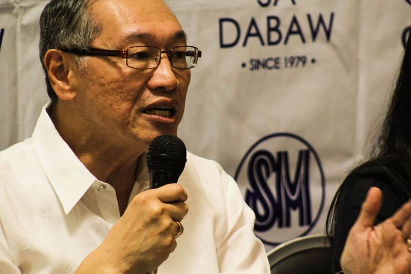 SPECIFICS WANTED John Gaisano, Jr, director for the Mindanao Business Conference this August 8 to 10, says the event will ask specifics from President Aquino on key economic issues and concerns on Mindanao's economy. (davaotoday.com photo by ACE R. MORANDANTE)