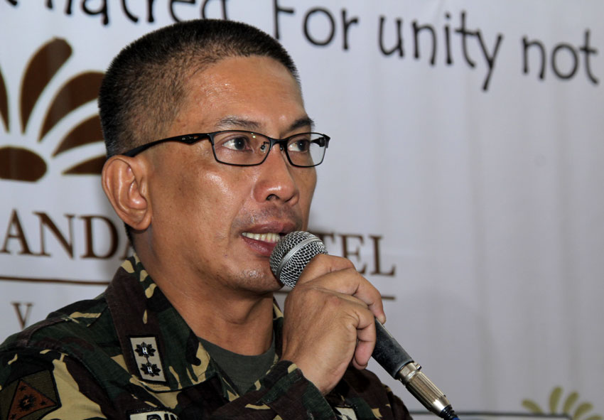 TROOP DEPLOYMENT. 10th Infantry Division spokesperson Lt. Col. Llewelyn Binasoy said they added another company of Scout Rangers in Compostela Valley Province due to the offensives launched by the New People's Army in the area. (Ace R. Morandante/davaotoday.com)