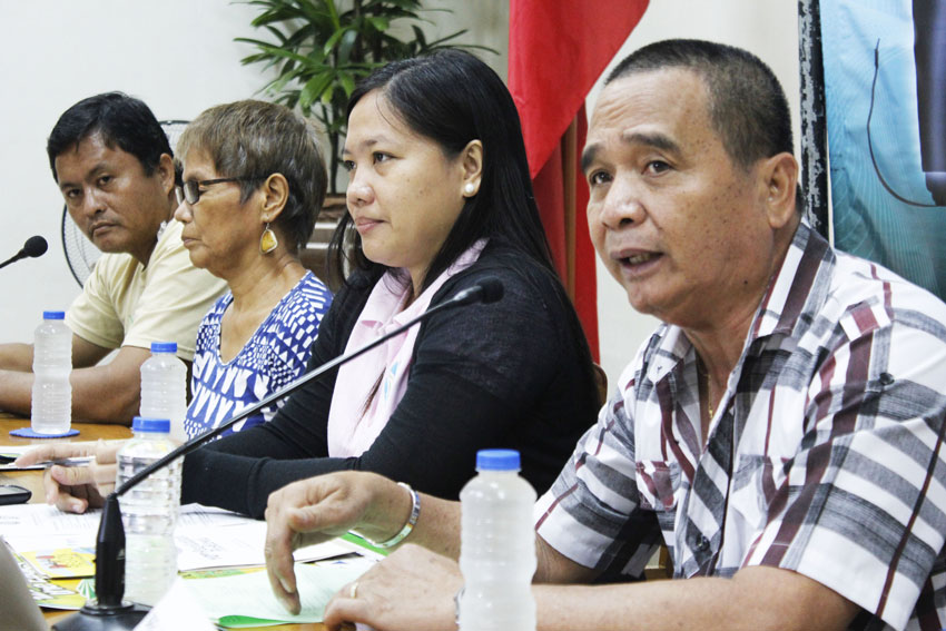 WORLD FOOD DAY. Rocelio Tabay, head of the Davao City Technical Committee on Organic Agriculture expresses his support for the celebration of World Food Day in the city which highlights family farming and its advantages to achieve food security. This year’s World Food Day celebration carries the theme “Family Farming: Feeding the World, Caring for the Earth”. (Medel V. Hernani/davaotoday.com)