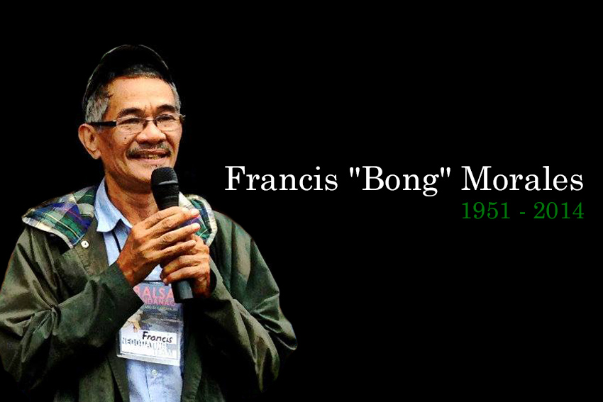 Francis "Bong" Morales 1951 - 2014
