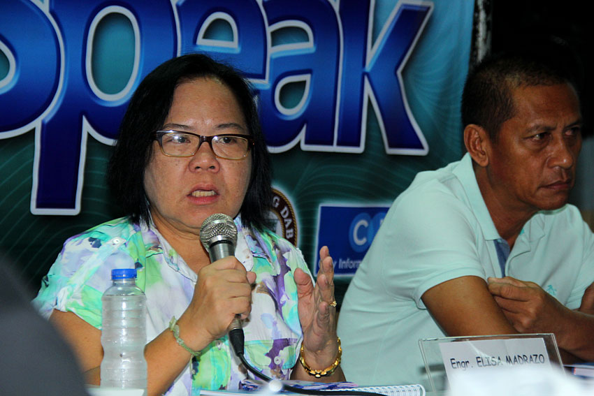 Engr. Eliza Madrazo says that there will be 11 new dump trucks and 13,000 garbage bins in the city. The city has alloted P600 million for the purchase. (Ace R. Morandante/davaotoday.com)