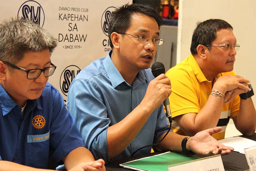 Davao City Water District spokesman, Atty. Bernardo De Lima, says water distribution will be greatly affected by brownouts in Davao City. (Medel V. Hernani/davaotoday.com)