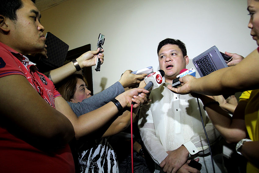 Davao City Vice Mayor Paolo Duterte said if the Kagan Tribe will not complain against former SK Federation President and IP Rep-elected Halila Sudagar by February 20, the NCIP will issue her a certificate of affirmation as Indigenous Peoples' representative to the City Council. (Ace R. Morandante/davaotoday.com)