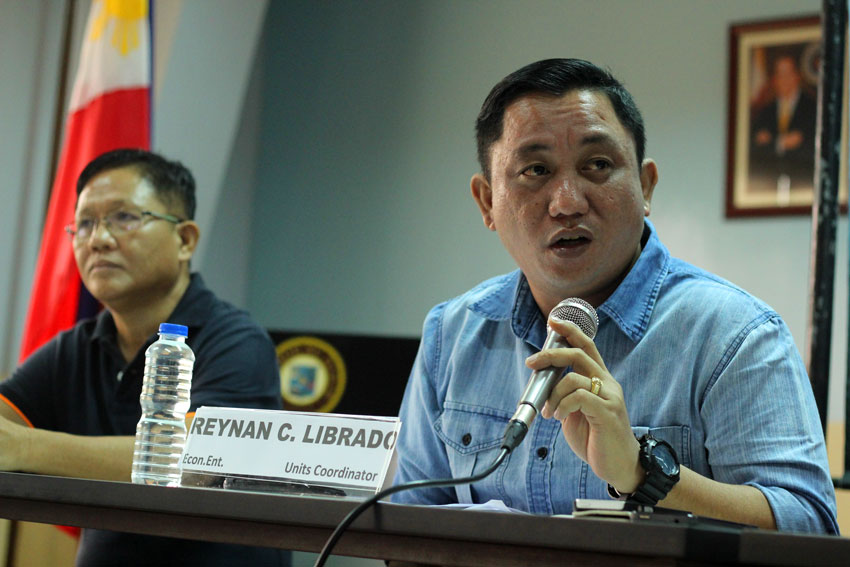Reynan Librado, unit coordinator of the City Economic Enterprice tells news reporters that the public cemeteries were among the top performers in terms of income. From P1.1 million in 2013, they earned P4 million last year. (Ace R. Morandante/davaotoday.com)