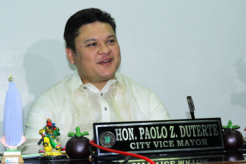 Davao City Vice Mayor Paolo Duterte says he is still firm on his plan to run for Mayor if his father will run for president. But the young Duterte said he will respect his father's decision on who he will he choose to run for the mayoralty post. (Ace R. Morandante/davaotoday.com)