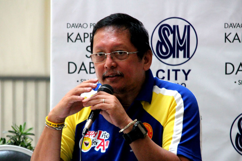 City councilor Leo Avila bares to media during Monday's Kapehan that Mayor Rodrigo Duterte has already approved the implementing rules and regulations of the City Ordinance No. 0298-09 or An Ordinance for the Proper Harvesting, Storage and Utilization of Rainwater in Davao City. Avila said one of the requirements of securing a building permit is to have a rain water harvesting system. (Johannes Paul R. Garado/davaotoday.com)