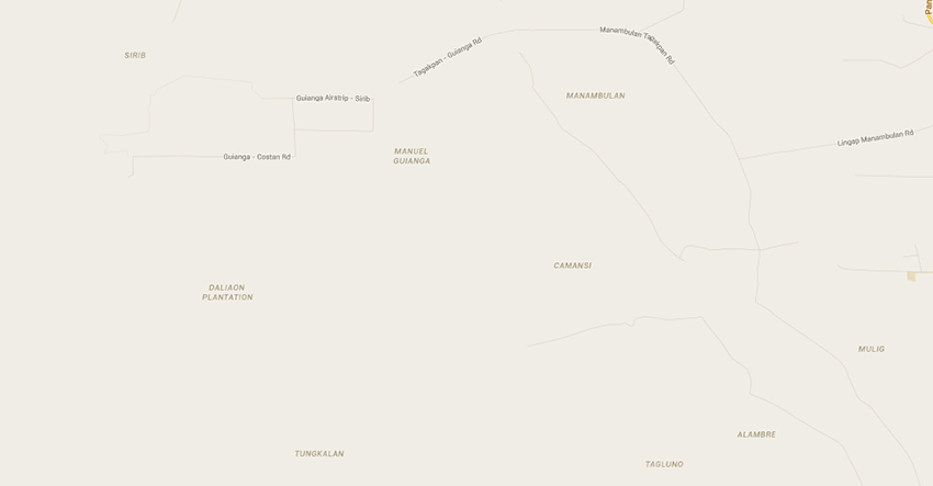 Google Map of the Bagobo-Klata Ancestral Domain Claim