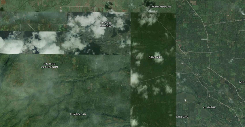  Google Satellite Image of the Bagobo-Klata Ancestral Domain Claim