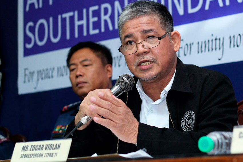 Land Transportation Franchising and Regulatory Board Region XI spokesperson Edgar Violan said they are still checking the franchises of 75% out of the 272  school transport service providers in Davao Region. (Ace R. Morandante/davaotoday.com)