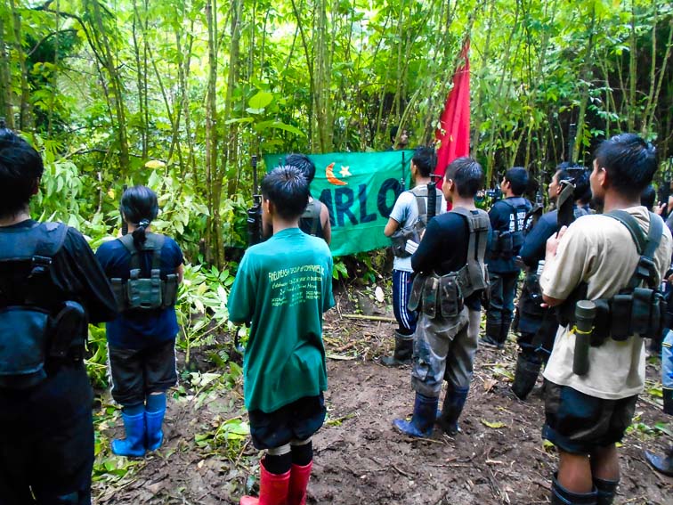 Members of the Moro Resistance and Liberation Organization (MRLO) celebrated their 10th year anniversary somewhere in Central Mindanao last June 16, a few days before Ramadhan. (Contributed photo) 