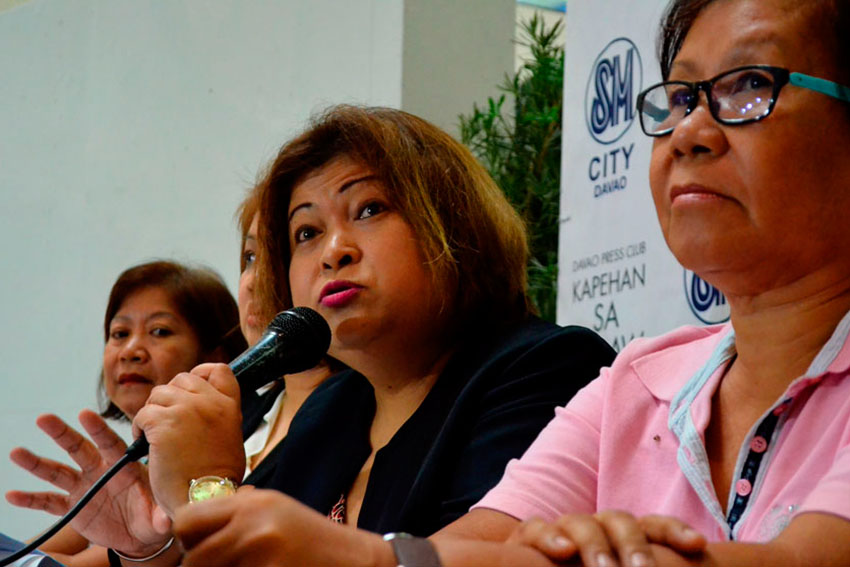 National Nutrition Council XI Regional Coordinator Maria Teresa Ungson says overweight and obesity among Filipino adults is considered a problem. She said around 32 percent of Filipino adults in the region are considered obese. (Ace R. Morandante/davaotoday.com)