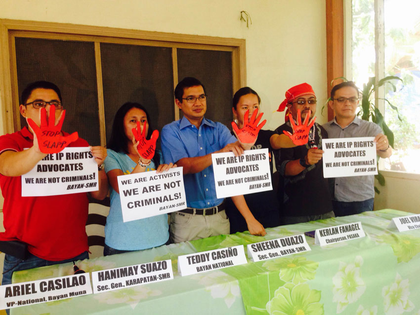 Members of progressive organizations are mulling to file Writ of Habeas Data against officials of the Crime Detection and Investigation Group to compel them to release the basis why activists were included in the line up of suspects who were charged with human trafficking and kidnapping of the more than 600 Lumad evacuees housed in a church compound in Davao City. (Zea Io Ming C. Capistrano/davaotoday.com)