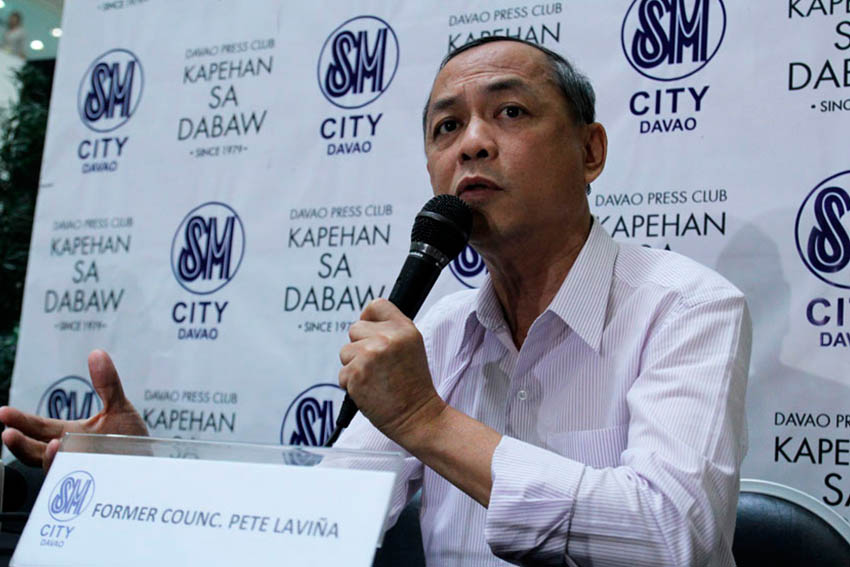 Former Davao City councilor Peter Laviña says he is not surprised that President Benigno Aquino III endorsed Mar Roxas as Liberal Party's (LP) presidential bet this 2016 general election because they have already campaigned for him as the president  during the 2010 elections where Roxas later decided to ran as the vice president in favor of Aquino. (Ace R. Morandante/davaotoday.com)