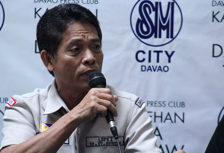 Doming Lopez, Council Scout Executive of the Davao City Boy Scout Council urges the youth in Mindanao to take advantage of the National Jamboree 2015 which will be held in Apokon, Tagum City this coming October 24-31. (Ace R. Morandante/davaotoday.com)