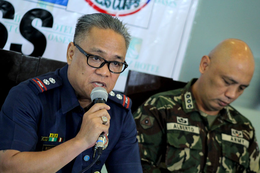 The spokesman of the Police Regional Office XI Superintendent Antonio Rivera is still baffled why the kidnappers have not communicated with the families of the victims up to now. (Ace R. Morandante/davaotoday.com)