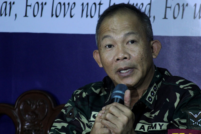 OPLAN UNDAS. Colonel Cristobal Zaragosa, commander of Task Force Davao says that they already crafted Oplan Undas to support Oplan Kaluluwa of the Davao City Police Office. The Task Force Davao will not only focus on cemeteries, but on areas where people converge, including malls and terminals. (Ace R. Morandante/davaotoday.com)