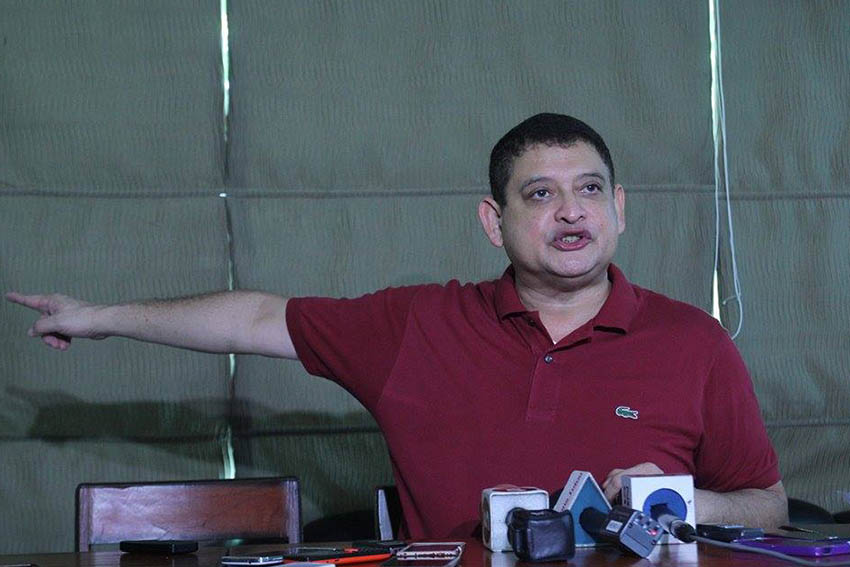 Senator Teofisto Guingona III calls for the capture of the identified suspects in the killing of a school administrator and two Lumad leaders in Lianga town, Surigao del Sur on September 1. The suspects are alleged members of the paramilitary group Magahat Bagani Force. (Ace R. Morandante/davaotoday.com)