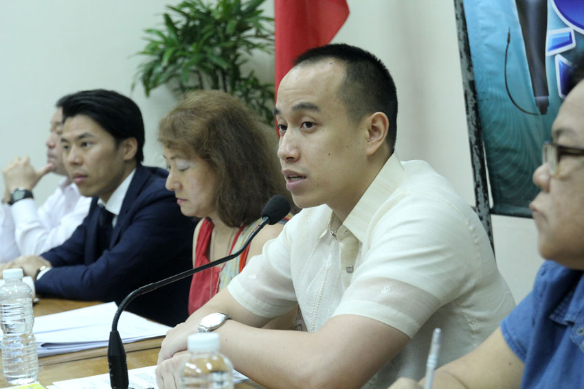 Tristan Dwight Domingo, assistant City Administrator is confident that they can provide the 1000 liters of used oil per day for the Biodiesel Fuel project. The city has tapped 13 barangays and 10 companies for the early phase of the project funded by JICA. (Ace R. Morandante/davaotoday.com)