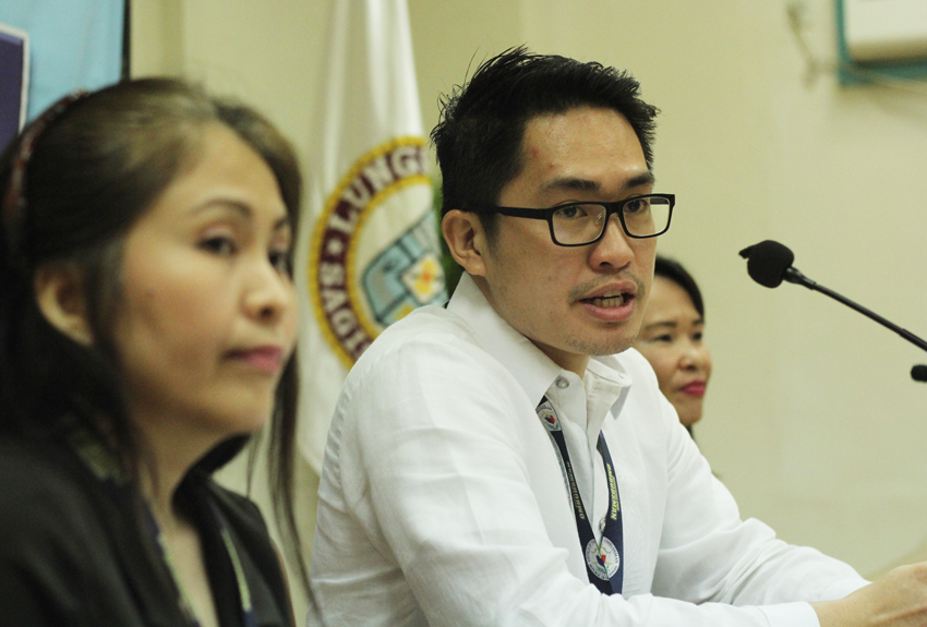 Atty. Gil Norman Ciudadano, Deputy Ombudsman Mindanao spokesperson during the I-speak media forum on Thursday says they cannot control the filing of complaints against officials running in the coming elections. But he said they fast track the cases and resolve it within 120 days. (Ace R. Morandante/davaotoday.com)