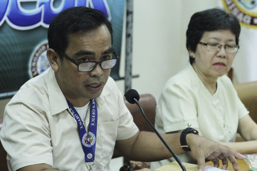 Orlando L. Alvaira of the City Civil Registrar's Office says the Civil Registration Week this February will focus on activities to educate the people to write their names properly to avoid errors and paying expensive sum to correct these clerical errors.(Ace R. Morandante/davaotoday.com)