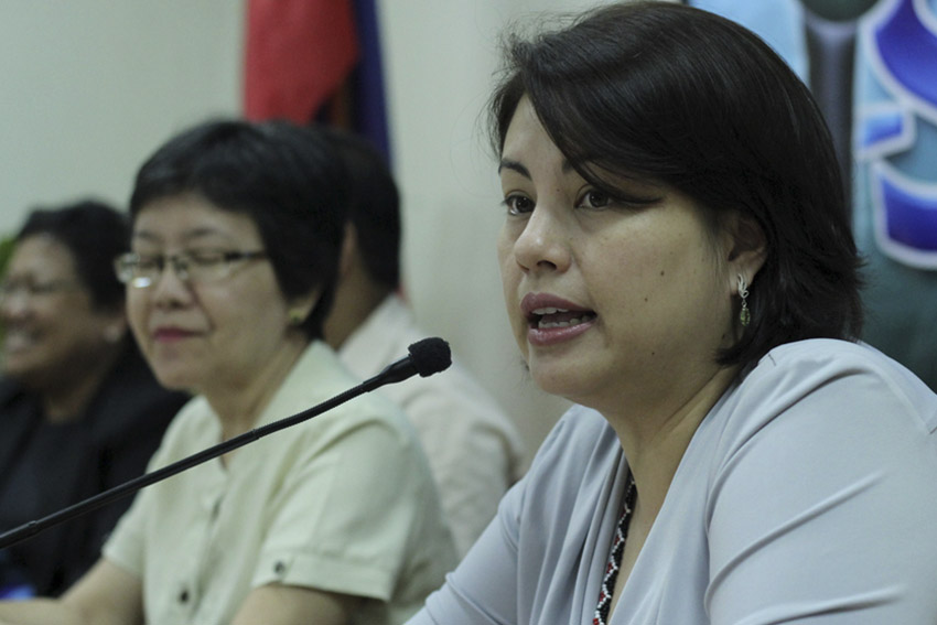 Lisette Marquez, City Tourism head, reports on the 35th ASEAN Tourism Forum, held in Davao City on January 18-25. The city hosted a previous ASEAN Tourism Forum 10 years ago. (Ace R. Morandante/davaotoday.com)