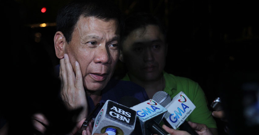 Presidential candidate and Davao City Mayor Rodrigo Duterte (Ace R. Morandante/davaotoday.com file photo)