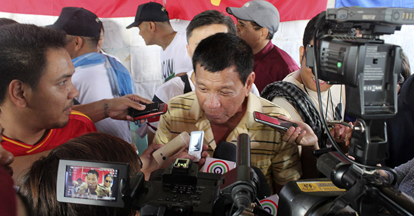 Davao City Mayor Rodrigo Duterte (Earl O. Condeza/davaotoday.com file photo)