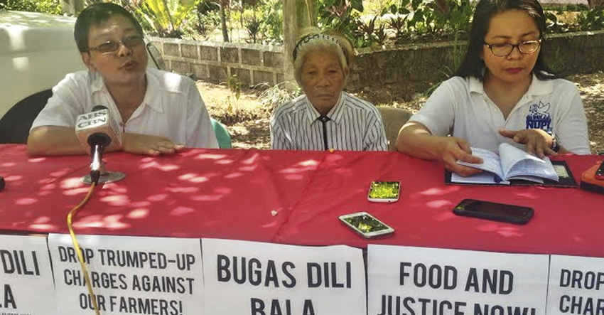 LEGAL COUNSELS. Atty. Joel Mahinay from the Union of People's Lawyers in Mindanao says the farmers who were charged after the violent dispersal in Kidapawan City have to prepare themselves for the case. 78 farmers were granted temporary liberty after posting a total of P559,200 bail bond which were sourced from concerned showbiz personalities and private groups. (Contributed photo).