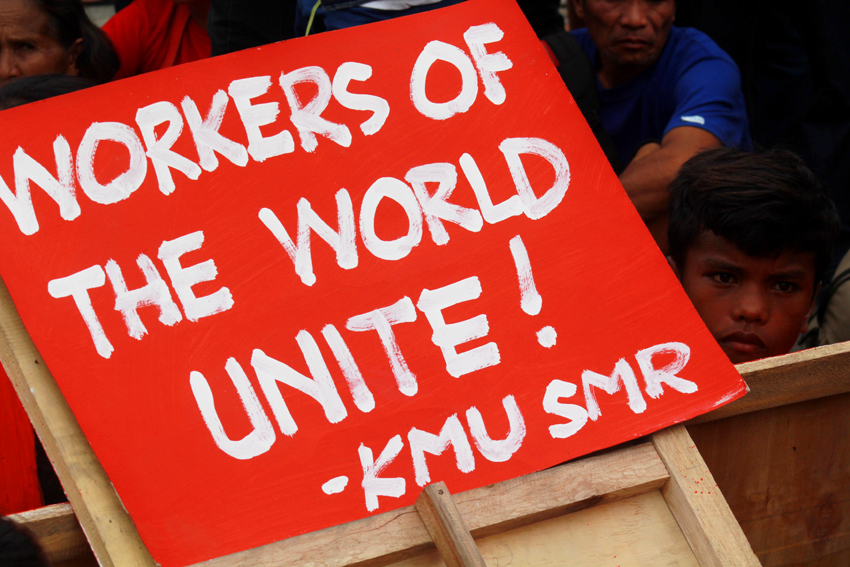 A quote popularized by German philosopher, Karl Marx, lives today as one of the rallying calls of the workers. 