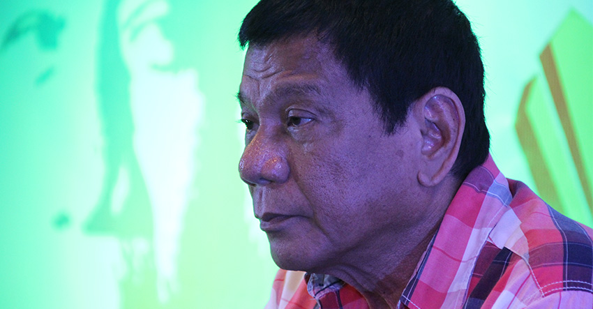 Presumptive president Rodrigo Duterte. (Ace R. Morandante/davaotoday.com)