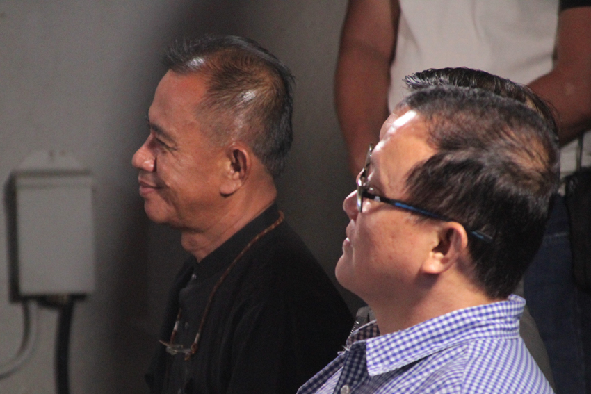 (From left) Activist and former Anakpawis Partylist representative Joel Maglunsod is appointed as the undersecretary of the labor department. Beside him is retired Philippine Army general Eduardo Del Rosario is named as the undersecretary for for civil veterans and retirees of the Department of National Defense. (Ace R. Morandante/davaotoday.com)