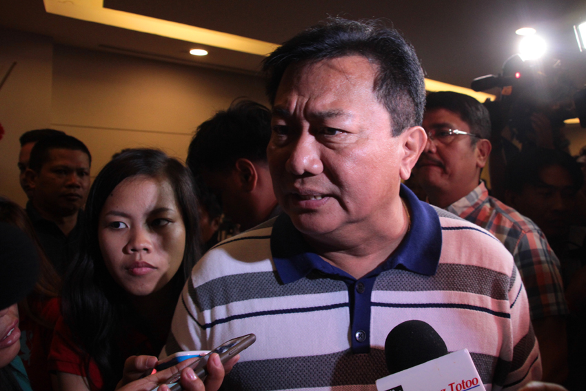 NEXT HOUSE SPEAKER. Davao del Norte Rep. Pantaleon Alvarez says he is positive of being the next House speaker. Alvarez met with current House Speaker Feliciano Belmonte in Davao City on Tuesday. He said more than 200 representatives are part of the coalition which forms a “super majority” in the House of the Representative.(Ace R. Morandante/davaotoday.com)