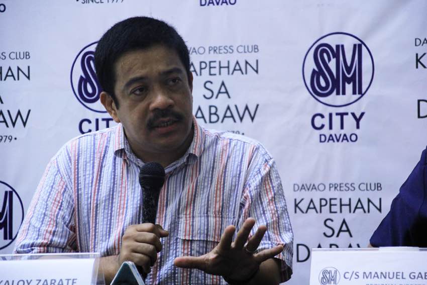 PRIORITY BILLS FOR JOURNOS. Bayan Muna Representative Carlos Isagani Zarate says one of the priority bills that they will re-file in Congress the bill seeking mandatory insurance coverage for journalists and the Freedom of Information bill. (Ace Morandante/davaotoday.com)