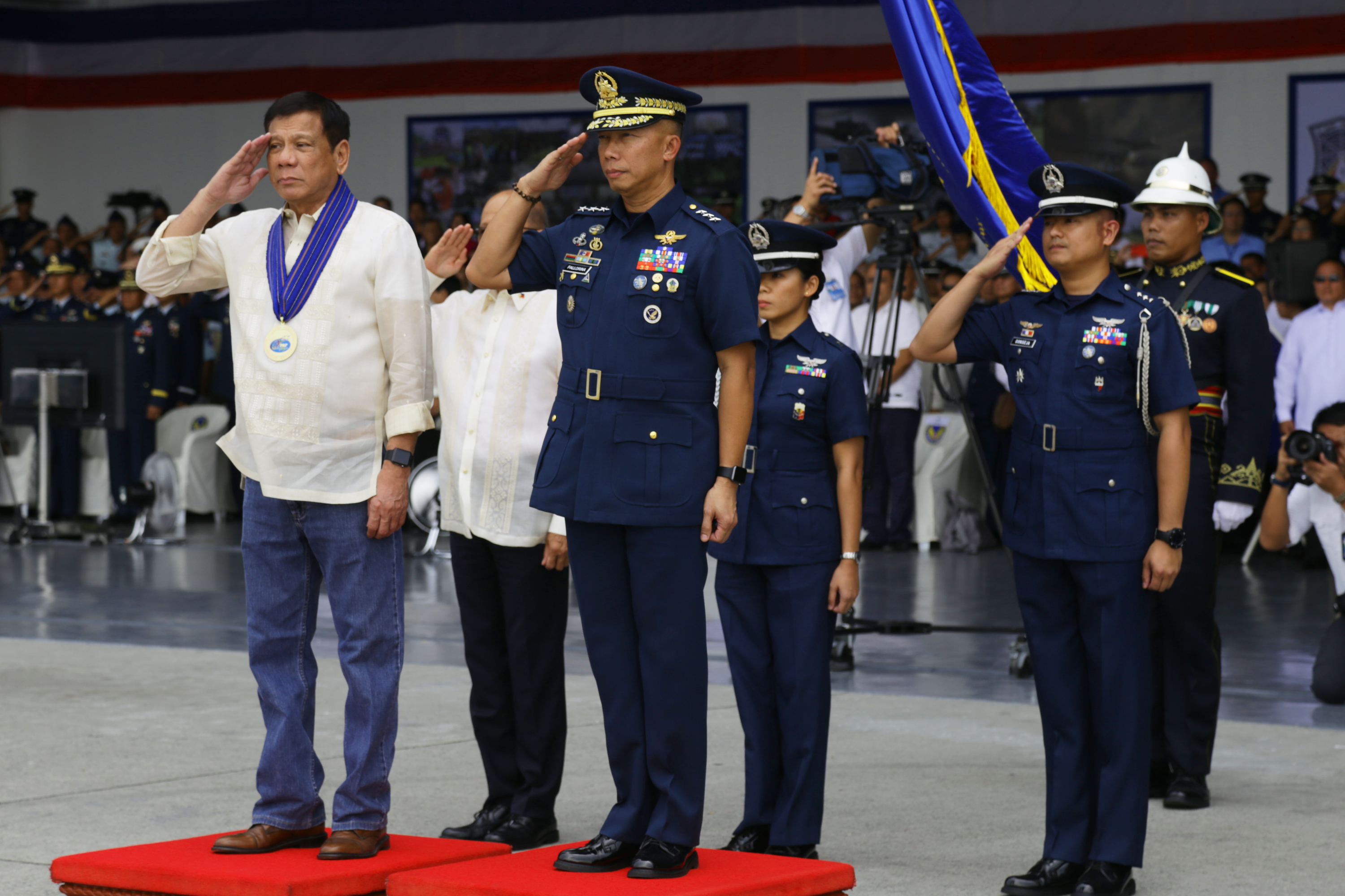 Duterte Air Force Anniv 2016