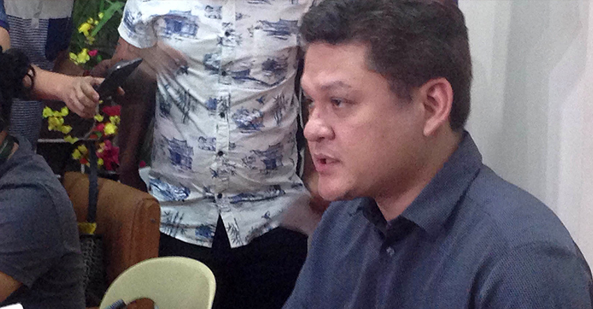 VICE MAYOR Paolo Duterte announces on Friday, July 1 that his sister Mayor Sara Duterte-Carpio will take a leave until July 22. (Zea Io Ming C. Capistrano/davaotoday.com)