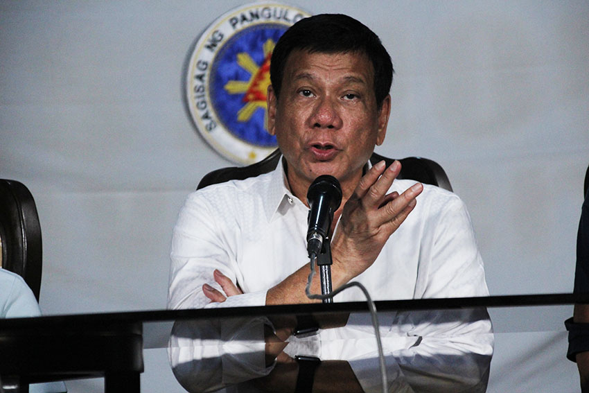 President Rodrigo Duterte (Paulo C. Rizal/davaotoday.com)