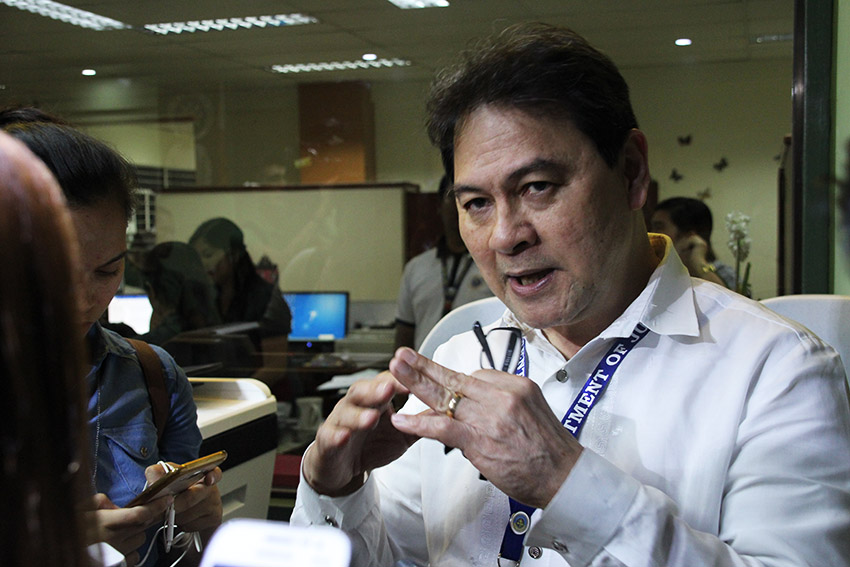 Even after the filing of criminal charges against the primary suspect of the Davao blast, City Prosecutor Atty. Nestor Ledesma refuses to reveal the suspect's name until  a special panel composed of three prosecutors have reviewed the documents filed by the authorities at around 5:00 pm, Wednesday, September 14. (Paulo C. Rizal/davaotoday.com)