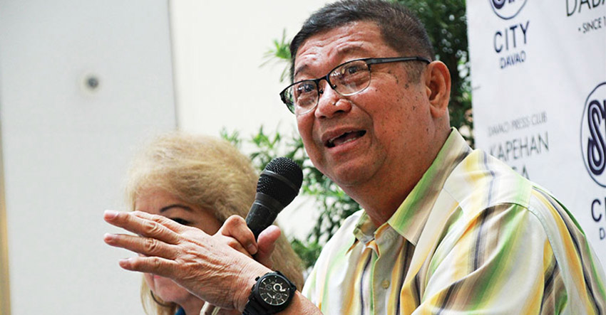 SPORTS SECRETARY. Sec. William Ramirez of the Philippine Sports Commission says that one of the President's marching orders was to establish a genuine grassroots sports program "as a vehicle for anti-drug education program". (Paulo C. Rizal/davaotoday.com)