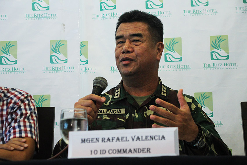 Major General Rafael Valencia, 10th Infantry Division Commander (Paulo C. Rizal/davaotoday.com)