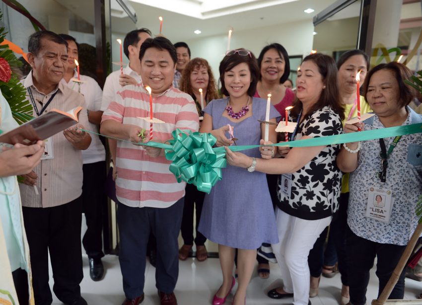 CITY HALL ANNEX BUILDING. City Administrator Atty. Zuleika T. Lopez leads the opening of the new City Hall Annex Building located along A. Pichon Street, Davao City on Friday, September 9. (Photo by City Information Office)