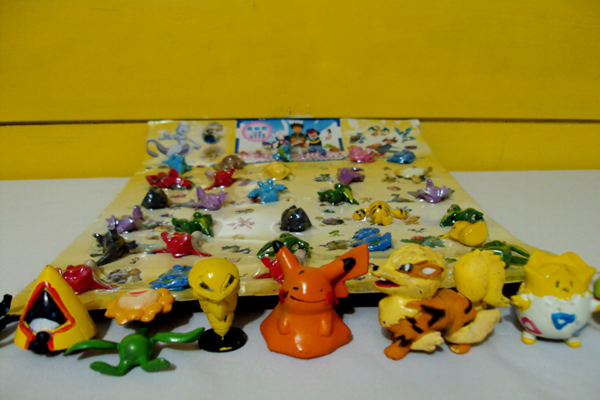 Pokemon-inspired toys with detectable lead levels (Photo by Ecowaste Coalition)