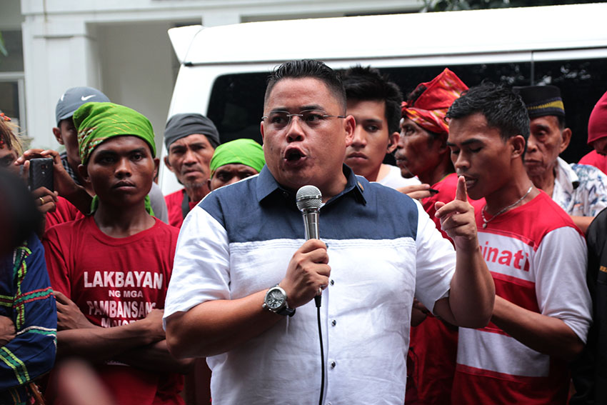 Anakpawis Partylist Rep. Ariel Casilao said In a phone interview with Davao Today, the farmers took a ferry from the Manila Pier going to Cagayan de Oro City. (davaotoday.com file photo)