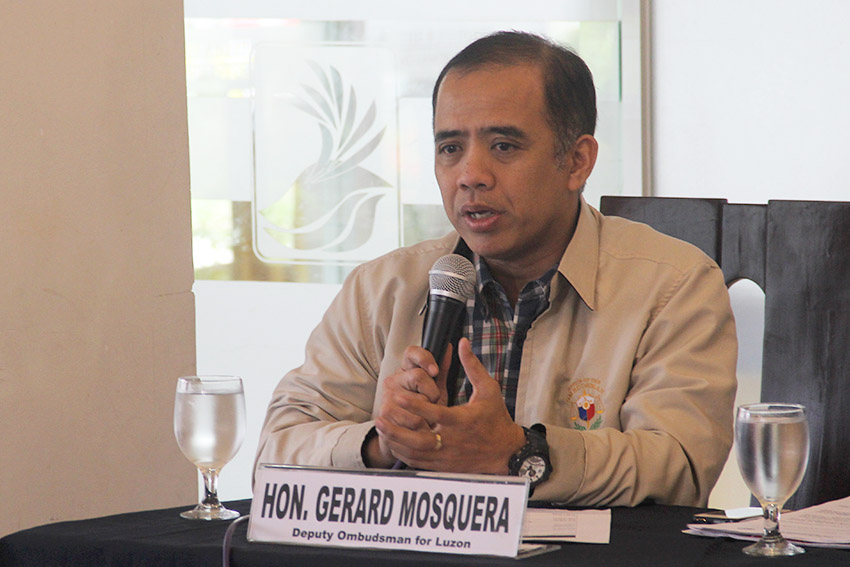 The Deputy Ombudsman for Luzon arrives in Davao City on Wednesday, Oct. 26 to conduct an investigation on seven local government units for their alleged violation of the Republic Act 9003 or the Ecological Solid Waste Management Act of 2000. (Earl O. Condeza/davaotoday.com)