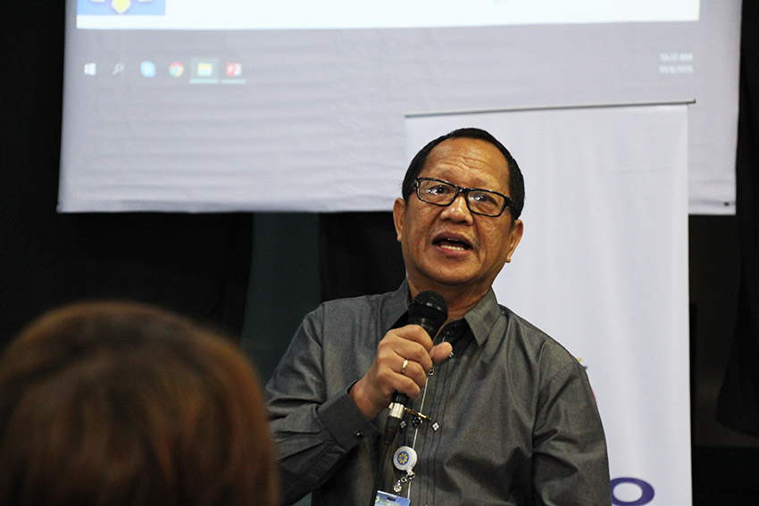 Department of Energy Undersecretary Benito Ranque says  while the government is looking for ways of addressing the annual power crisis, citizens must also learn how to efficiently use and save power. (Paulo C. Rizal/davaotoday.com)