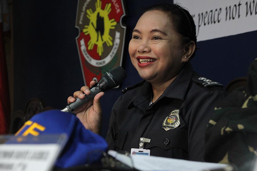 JAIL DECONGESTION. Jail Supt. Grace Taculin, jail warden of the Davao City Jail announces the plan to establish a new prison facility to decongest the city's prison facilities. Taculin said the Maa jail is intended for 384 inmates, but is currently filled with 2,982 prisoners. (Paulo C. Rizal/davaotoday.com)