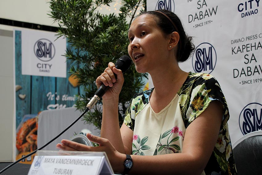 Maya Vandenbroeck of Tuburan Institute on Nov. 7 invites the public to the Advent Fair to be held on Nov. 19.  The Tuburan Institute is a Steiner/Waldorf "community nature school" located in Purok 8, New Loon, Brgy. Tugbok Proper, Tugbok district. (Paulo C. Rizal/davaotoday.com)